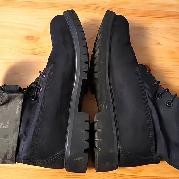 Timberland 6-inch mixed media gaiter boots - Picture 5 of 8